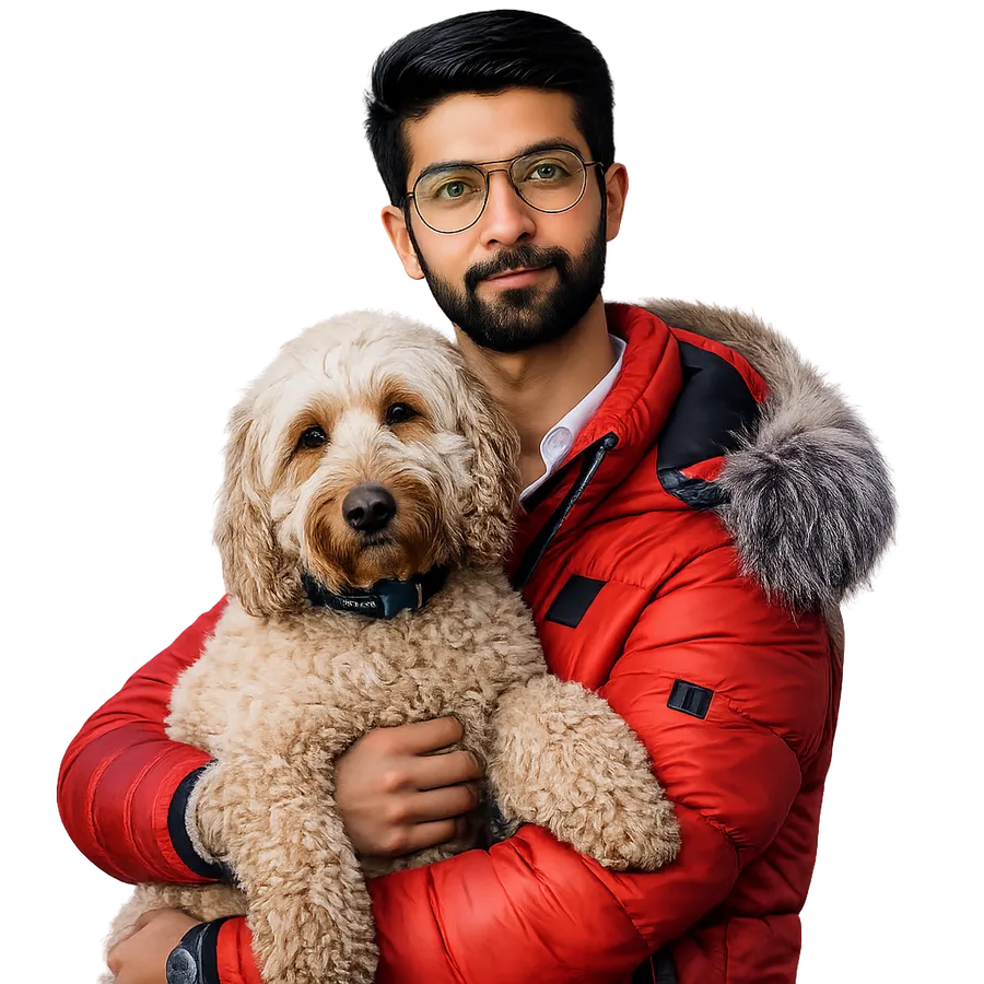 Hamza Bhatti, Founder and CEO of PetKo pet shop Islamabad